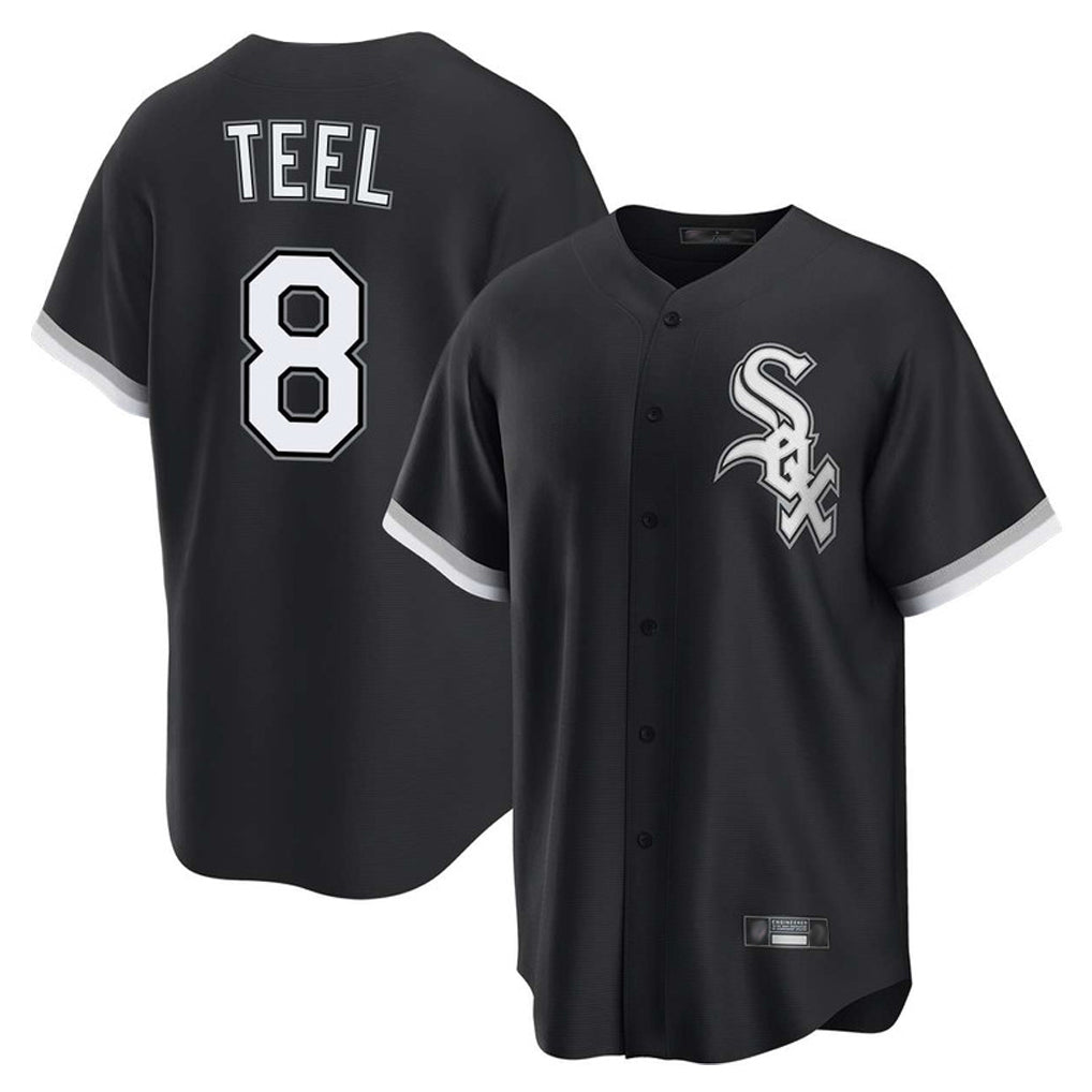 C.White Sox #8 Kyle Teel Player Black Home Game Gdoa Stitched Jerseys
