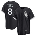C.White Sox #8 Kyle Teel Player Black Home Game Gdoa Stitched Jerseys