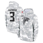 A.Falcons #3 Jessie Bates III Player Camo Arctic Salute to Service Hoodies Limited Gdoa Stitched Jerseys