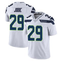 S.Seahawks #29 Josh Jobe Player White Limited Vapor Untouchable Home Game Gdoa Stitched Jerseys