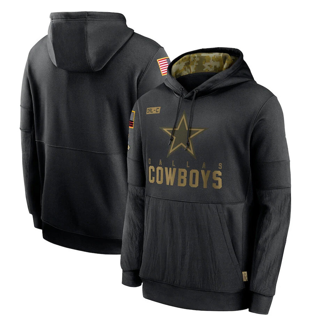 D.Cowboys ## Cowboys Blank Player Black Salute to Service Pullover Hoodies Limited Gdoa Stitched Jerseys