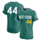 B.Red Sox #44 Aroldis Chapman Player Green City Connect Limited Elite Home Game Gdoa Stitched Jerseys