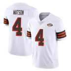 C.Browns #4 Deshaun Watson Player White Limited  Vapor 1946 Collection Alternate Game Gdoa Stitched Jerseys