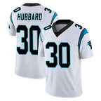 C.Panthers #30 Chuba Hubbard Player White Vapor Untouchable Limited Game Gdoa Stitched Jerseys