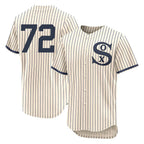 C.White Sox #72 Carlton Fisk Player Cream Field of Dreams Limited Elite Home Gdoa Stitched Jerseys