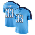 T.Titans #33 Cedric Gray Player Light Blue Limited Color Rush Home Game Gdoa Stitched Jerseys