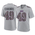 NY.Giants #49 Tremaine Edmunds Player Gray Atmosphere Fashion Limited Game Gdoa Stitched Jerseys