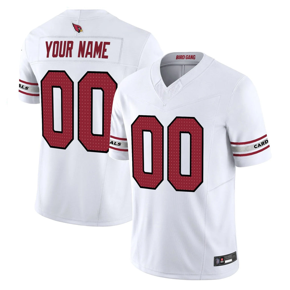 Custom A.Cardinals White Vapor F.U.S.E. Limited Home Game Gdoa Stitched Jerseys