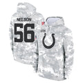 IN.Colts #56 Quenton Nelson Player Arctic Camo Salute to Service Hoodies Limited Game Gdoa Stitched Jerseys