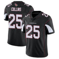 A.Cardinals #25 Zaven Collins Player Black Vapor Limited Home Game Gdoa Stitched Jerseys