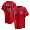 B.Red Sox #3 Ceddanne Rafaela Player Red Home Game Gdoa Stitched Jerseys