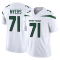 NY.Jets #71 Josh Myers Player White Limited Vapor F.U.S.E. Home Game Gdoa Stitched Jerseys