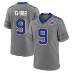 B.Bills #9 Bradley Chubb Player Gray Nickel City Home Game Gdoa Stitched Jerseys