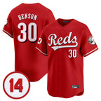 C.Reds #30 Ken Griffey Player Red Vapor Premier Limited Home Gdoa Stitched Jerseys
