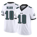 P.Eagles #10 Braden Mann Player White Limited Vapor F.U.S.E. Home Game Gdoa Stitched Jerseys