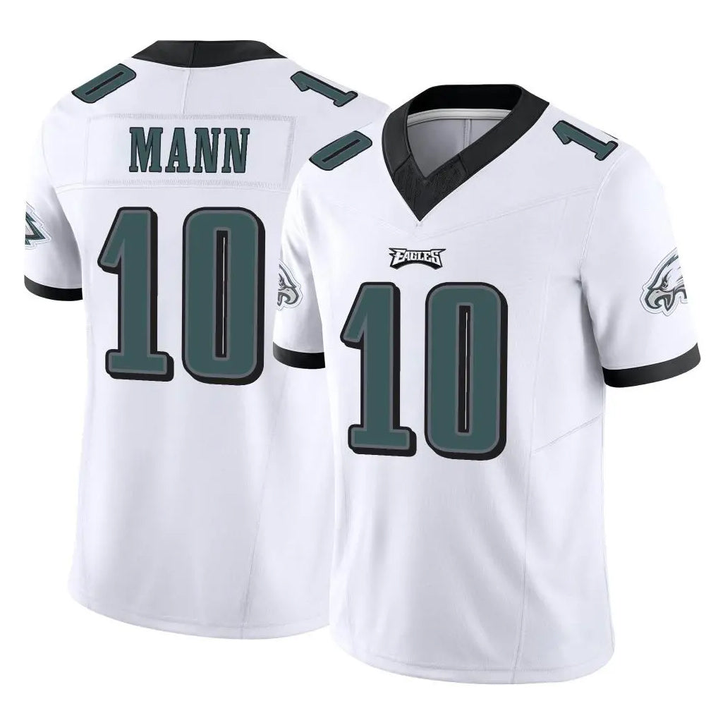 P.Eagles #10 Braden Mann Player White Limited Vapor F.U.S.E. Home Game Gdoa Stitched Jerseys