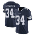 D.Cowboys #34 Jalen Thompson Player Navy Vapor Untouchable Limited Home Game Gdoa Stitched Jerseys