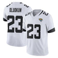 J.Jaguars #23 Foyesade Oluokun Player White Vapor F.U.S.E. Limited Home Game Gdoa Stitched Jerseys
