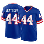 NY.Giants #44 Cam Skattebo Player Royal Classic Home Game Gdoa Stitched Jerseys