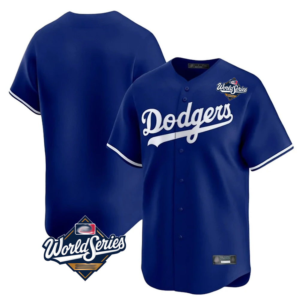 LA.Dodgers ## Dodgers Blank Player Royal Limited Home World Series Fdoa Stitched Jerseys