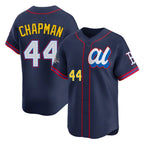 B.Red Sox #44 Aroldis Chapman Player Navy American League All-Star Edition Game Gdoa Stitched Jerseys