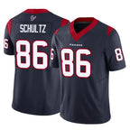 H.Texans #86 Dalton Schultz Player Navy Limited Vapor F.U.S.E. Home Game Gdoa Stitched Jerseys