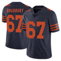 C.Bears #67 Garrett Bradbury Player Navy Blue Alternate Vapor Untouchable Limited Gdoa Stitched Jerseys