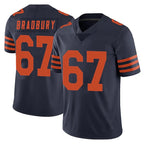 C.Bears #67 Garrett Bradbury Player Navy Blue Alternate Vapor Untouchable Limited Gdoa Stitched Jerseys