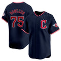 C.Guardians #75 Connor Brogdon Player Navy Limited Home Gdoa Stitched Jerseys