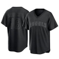 LA.Angels #18 Nolan Schanuel Player Black Pitch Fashion T-shirt Fdoa Stitched Jerseys