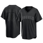 LA.Angels #18 Nolan Schanuel Player Black Pitch Fashion T-shirt Fdoa Stitched Jerseys
