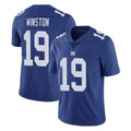 NY.Giants #19 Jameis Winston Player Royal Limited Vapor Untouchable Home Game Gdoa Stitched Jerseys