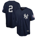 NY.Yankees #2 Derek Jeter Player Navy 2020 Hall of Fame Induction Limited Fdoa Stitched Jerseys