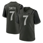 NY.Jets #7 Geno Smith Player Green 2025 Rivalries Collection Home Game Gdoa Stitched Jerseys