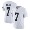 LV.Raiders #7 Quay Walker Player White Limited Vapor Untouchable Home Game Gdoa Stitched Jerseys