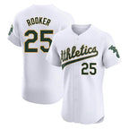 Athletics #25 Brent Rooker Player White Limited Elite Home Game Gdoa Stitched Jerseys