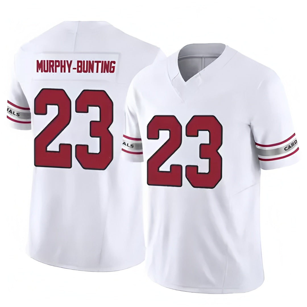 A.Cardinals #23 Sean Murphy-Bunting Player White Limited Home Game Gdoa Stitched Jerseys
