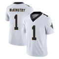 NO.Saints #1 Kool-Aid McKinstry Player White Limited Vapor Untouchable Home Game Gdoa Stitched Jerseys