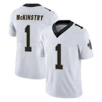 NO.Saints #1 Kool-Aid McKinstry Player White Limited Vapor Untouchable Home Game Gdoa Stitched Jerseys