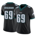 P.Eagles #69 Landon Dickerson Player Black Limited Vapor F.U.S.E. Home Game Gdoa Stitched Jerseys