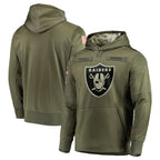 LV.Raiders ## Raiders Blank Player Olive Salute to Service Pullover Hoodies Home Game Gdoa Stitched Jerseys