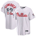 P.Phillies #12 Kyle Schwarber Player White 2026 All-Star Edition Stars & Stripes Home Game Gdoa250Ys Stitched Jerseys