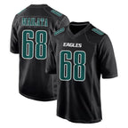 P.Eagles #68 Jordan Mailata Player Carbon Black Fashion Home Game Gdoa Stitched Jerseys