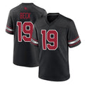 A.Cardinals #19 Carson Beck Player Black Alternate Game Gdoa Stitched Jerseys