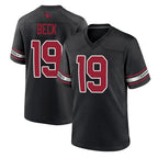 A.Cardinals #19 Carson Beck Player Black Alternate Game Gdoa Stitched Jerseys