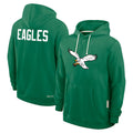 P.Eagles ## Eagles Blank Player Green Pullover Hoodies Home Game Gdoa Stitched Jerseys