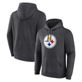 Custom P.Steelers Gray Pullover Hoodies Limited Any Name & Numbers  Gdoa Stitched Jerseys