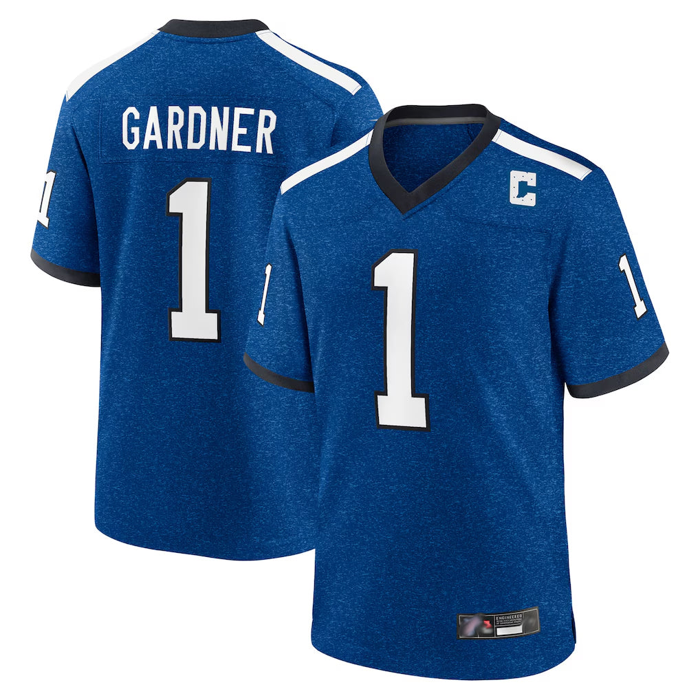 IN.Colts #1 Sauce Gardner Player Royal Alternate Indiana Nights Home Game Gdoa Stitched Jerseys
