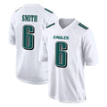 P.Eagles #6 DeVonta Smith Player White Tundra Fashion Home Game Gdoa Stitched Jerseys