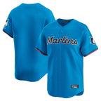 M.Marlins ## Marlins Blank Player Blue Home Limited Fdoa Stitched Jerseys